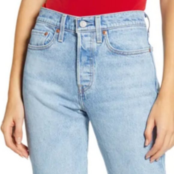 Levi's Wedgie Icon Fit High Waist Jeans - Picture 3 of 10